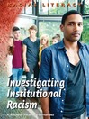 Cover image for Investigating Institutional Racism